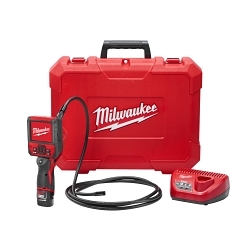 Milwaukee® M12™ 2316-21 Inspection Camera Cable Kit, 9 ft L Probe, 3-1/2 in Wireless LCD Display