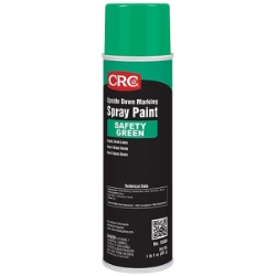 CRC® 1005222 Extremely Flammable Upside Down Marking Paint, 20 oz Container, Liquid Form, Safety Green, 700 ft Coverage, 72 hr Curing
