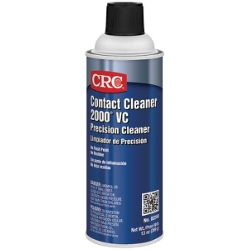 CRC® 02240 2000® VC Non-Flammable Precision Contact Cleaner, 16 oz Aerosol Can, Slight Ethereal Odor/Scent, Clear, Liquid Form
