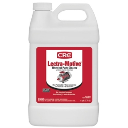 CRC® 05019 Lectra-Motive® Chlorinated Non-Flammable Electrical Parts Cleaner, 1 gal Bottle, Liquid, Clear, High