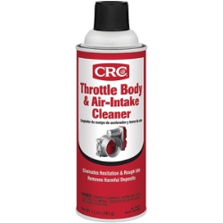 CRC® 05078 Extremely Flammable Throttle Body and Air Intake Cleaner, 16 oz Aerosol Can, Liquid, Clear Colorless, Ketone