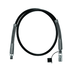 DeWALT® DCGG5703-24 Grease Gun Hose Assembly, 10000 psi Max Pressure, 1/8 in MNPT Connection, 24 in L, For Use With Grease Gun
