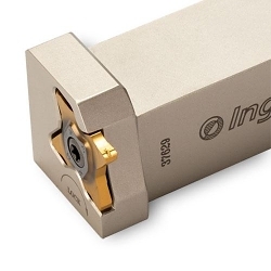 Ingersoll 2302712 TQHPR/L-27 - External Holder External Holder, Insert Compatibility: TQHPR19-27, Right Hand Cutting, 4.94 in L Shank, 1.063 in W Min Groove, 0.75 in H x 0.75 in W Shank, Modular Holder Toolholder