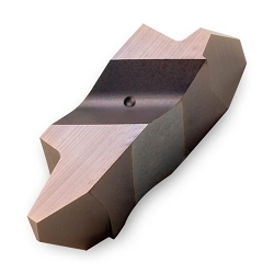 Ingersoll 2411922 FLA-Acme I-Notch Threading Insert, ANSI Code: FLA-3R8 TT5030, FLA3-L10 Insert, Double Ended Shape, 8 TPI, Internal/External Thread, 29 deg ACME Thread, Right Hand Cutting