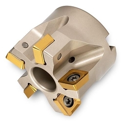 Ingersoll 2904790 QHU - Plunge Rough Mill Plunge Mill, ANSI Code: QHU-25015D1R01, 2.5 in Dia Cutting, QHU Insert, 2.3 deg Lead Angle, Yes