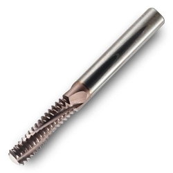 Ingersoll 2946021 MTEC-UN - Solid Carbide Thread Mill EM Thread Mill, 28TPI UN Thread, 2.5 in OAL, 0.25 in Dia Shank