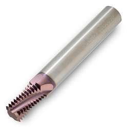 Ingersoll 2946018 MTEC-NPT - Solid Carbide Thread Mill External Thread Mill, NPT Thread, 2.5 in OAL, 0.25 in Dia Shank
