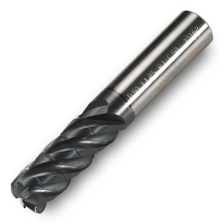 Ingersoll 2944471 47DRP - Hi-Feed End Mill High-Feed Hi-Feed End Mill, 6 mm Dia Cutter, 0.3 mm Length of Cut, (5) Flutes, 6 mm Dia Shank, 57 mm OAL