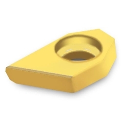 Ingersoll 3385783 GOMT Chamfer Insert, ANSI Code: GOMT080360R IN2505, GOMT Insert, 0.130 in THK