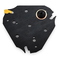 Ingersoll, 6214724, Blade, Feed, Series: SFTB-TB - Blade, ANSI Code: SFTBD120-2-TB, ISO Code: SFTBD120-2-TB, SFTB Insert, 4.72 in Diameter Maximum Workpiece, 0.193 in Blade Width