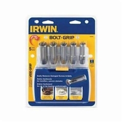 Irwin® Hanson® 3094001 Deep Well Bolt Extractor Set, 5 Pieces, Carbon Steel