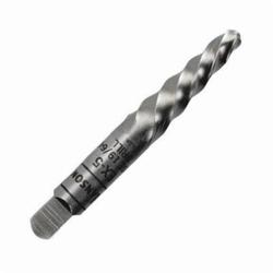 Irwin® 52402 Spiral Flute Screw Extractor, Imperial, #2 Extractor, 7/64 in Drill, For Screw Size: 5/32 to 7/32 in, 4 to 6 mm, #6-12