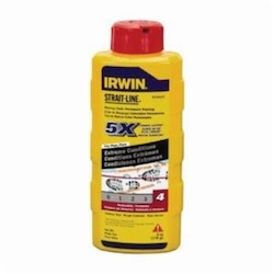 Irwin® Strait-Line® 4935519 Permanent Staining Marking Chalk, Crimson Red, 6 oz Capacity, Squeeze Bottle Package