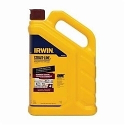 Irwin® Strait-Line® 4935525 Permanent Staining Marking Chalk, Crimson Red, 4 lb Capacity, Container Package