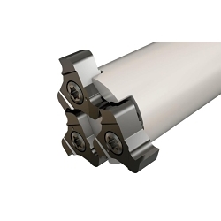 Iscar 2301677 TRIB Double-Sided Slotting Cutter, Shank Connection, 32.2 mm Dia, 25 mm Modular Connection, 25 mm Dia Arbor Hole