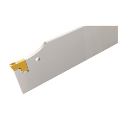 Iscar 2301764 TANG-GRIP Indexable Cut-Off Blade With Tangentially Oriented Pocket, Double End End, 0.098 in W TGFH Blade, 2.8 to 3.5 mm W Insert, Insert Compatibility: TAG 3..