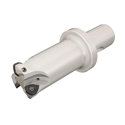 Iscar 3103443 FF EW-CF Fast Feed End Mill, ANSI Code: FFEW D32-100-CF4-06-C, 18 mm Dia Cutting, Right Hand Cutting, Steel