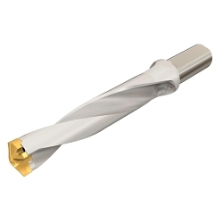 Iscar 3200452 DCM-5D (7.5-25.9 mm) Drill Body, 1-Flat Shank, 5xD D Drill