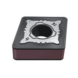 Iscar 3302687 CNMG-R3M Double-Sided Insert, CNMG Insert, 643 Insert, 80 deg Rhombic Shape, Neutral Cutting, For Use On Super-Alloys/Titanium, Solid Carbide