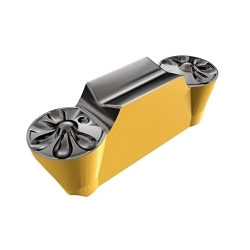 Iscar 3302935 GEMI Full Radius Double-Ended Utility Insert, GEMI Insert, 1.57 in Insert, 0.079 in W Cutting, TiAlN/AlTiN/TiN