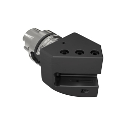 Iscar 3303160 HSK A63WH-ASHR/L-45-HPMC Holder with HSK Shank, 30 mm L 79.6 mm W 83 mm H