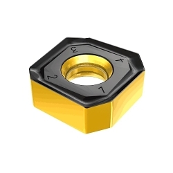 Iscar 3303925 S845 SNMU/SNHU 1806 Double-Sided Insert, SNHU Insert, 1806 Insert, Solid Carbide, Steel/Cast Iron, Square Shape