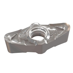 Iscar 3303939 VNGU-R3N Double-Sided Insert, ANSI Code: 220630-R3N IC20, VNGU Insert, 220630 Insert, 35 deg Rhombic Shape, Positive Rake, Neutral Cutting, For Use On