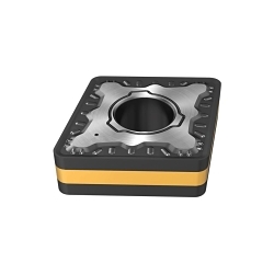 Iscar 3305923 CNMG-R3P Double-Sided Insert, CNMG Insert, 643 Insert, 80 deg Rhombic Shape, For Use On Steel/Cast Iron, Solid Carbide