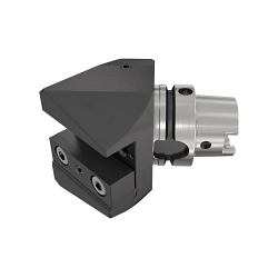 Iscar 4505046 HSK A-WH-ASHN-45 Square Adapter, 142 mm L 25 mm W 25 mm H Shank, 63 mm Dia Adapter/Shank, 142 mm OAL