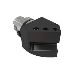 Iscar 4505810 HSK A63WH-ASHR/L-45 Square Adapter, 142 mm L 63 mm W 25 mm H Shank, 63 mm Dia Adapter/Shank, 142 mm OAL