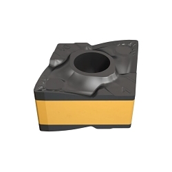 Iscar 5510109 CNMX-M3/4MW Double-Sided Insert, CNMX Insert, 453 Insert, 80 deg Rhombic Shape, Neutral Cutting, For Use On Super-Alloys/Titanium, Solid Carbide