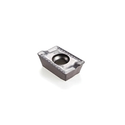 Iscar 5602363 HELIMILL Single Sided Ribbed Milling Insert With 2 Helical Cutting Edge and Ribs, ADKT Insert, 1505 Insert, Carbide, Manufacturer's Grade: IC928, 85 deg Parallelogram Shape, Material Grade: M/P/S