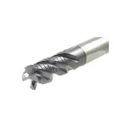 Iscar 5622304 SOLIDSHRED Medium Length Roughing End Mill, 3/8 in Dia Cutter, 3/4 in Length of Cut, 4 Flutes, 3/8 in Dia Shank, 3 in OAL, PVD-TiAlN Coated