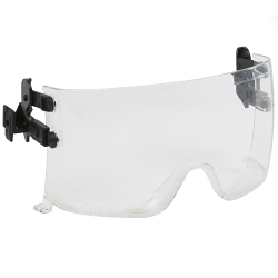 JSP® 251-EVLR-0020 Anti-Fog/Anti-Scratch Universal Replacement Lens, For Use With EVO® VISTAlens™ Hard Hat, Clear Visor, ANSI Z87.1