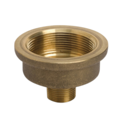 Justrite® 08181 Drum Vent Adapter, For Use With 3/4 in Drum Bung Opening, Brass