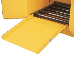 Justrite® 25932 Drum Ramp, For Use With All Safety Drum Cabinets