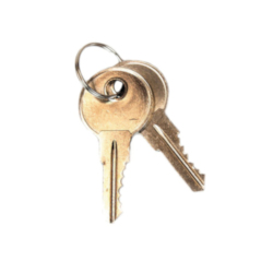 Justrite® 25999 Replacement Key, For Use With 331CK Lock, Lever Handle on Safety Cabinet