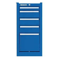 Kennedy® 205XBL K2000 Side Cabinet Tool Boxes, 29-1/16 in H x 13-5/8 in W x 20 in D, 18 to 20 ga THK
