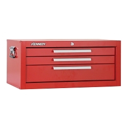 Kennedy® 2603R Signature Mechanics' Base Cabinet, 11-3/4 in H x 26-3/4 in W x 12-1/2 in D, 20 ga THK, Aluminum Drawer Pull/Steel Body