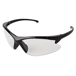 KleenGuard™ 20388 V60 30-06 Bi-Focal Lens Reader Safety Glasses, +2 Diopter, Clear Lens, Black, Nylon Frame, Polycarbonate Lens, Yes UV Protection, ANSI Z87.1+2010/Z87.1+2015, TAA Compliant
