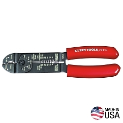 Klein® 1000 6-In-1 Multi-Purpose Stripper, 26 to 10 AWG Stranded, 22 to 8 AWG Solid Cable/Wire