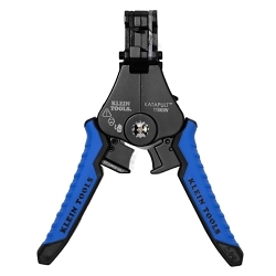 Klein® 11063W Wire Stripper/Cutter, 20 to 8 AWG Solid/Stranded Cable, 6.594 in OAL, Cast Alloy Body