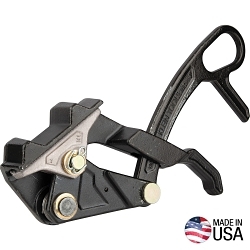 Klein® 1647728 Distribution Grip, 5000 lb Load, 0.162 to 0.883 in Dia Cable, For Use With Hoists/Winches/Tackle blocks, Steel, 8 in H x 1.75 in W x 10.25 in L