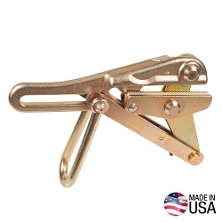 Klein® Chicago® 16845C Sawtooth Jaw Wire Grip, 8000 lb Load, 0.218 to 0.55 in Dia Cable, For Use With Aircraft, EHS, Messenger and Guy Strand Cable, Alloy Steel