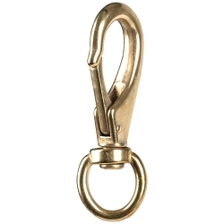 Klein® 2012 Sling Swivel Snap Hook, 4-3/8 in L x 1-5/8 in W, 150 lb Capacity, Bronze