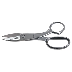 Klein® 22001 Industrial High Leverage Utility Shear, 2 in L of Cut, 8 in OAL, Pointed Tip, Serrated Edge, Right Hand