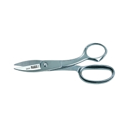 Klein® 22001 Industrial High Leverage Utility Shear, 2 in L of Cut, 8 in OAL, Pointed Tip, Serrated Edge, Right Hand