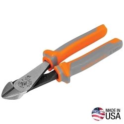 Klein® 2288RINS Insulated Plier, 1.25 in W x 0.78 in L x 0.46 in T Jaw, 8.25 in OAL