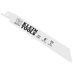 Klein® 31727 Bi-Metal Reciprocating Saw Blade, 7 in L x 3/4 in W, 14, Composite Body, Universal/Toothed Edge Tang