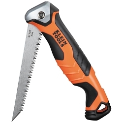 Klein® 31737 Folding Jab Saw, 5.2 in L Hardened Carbon Steel Blade, Plastic Handle
